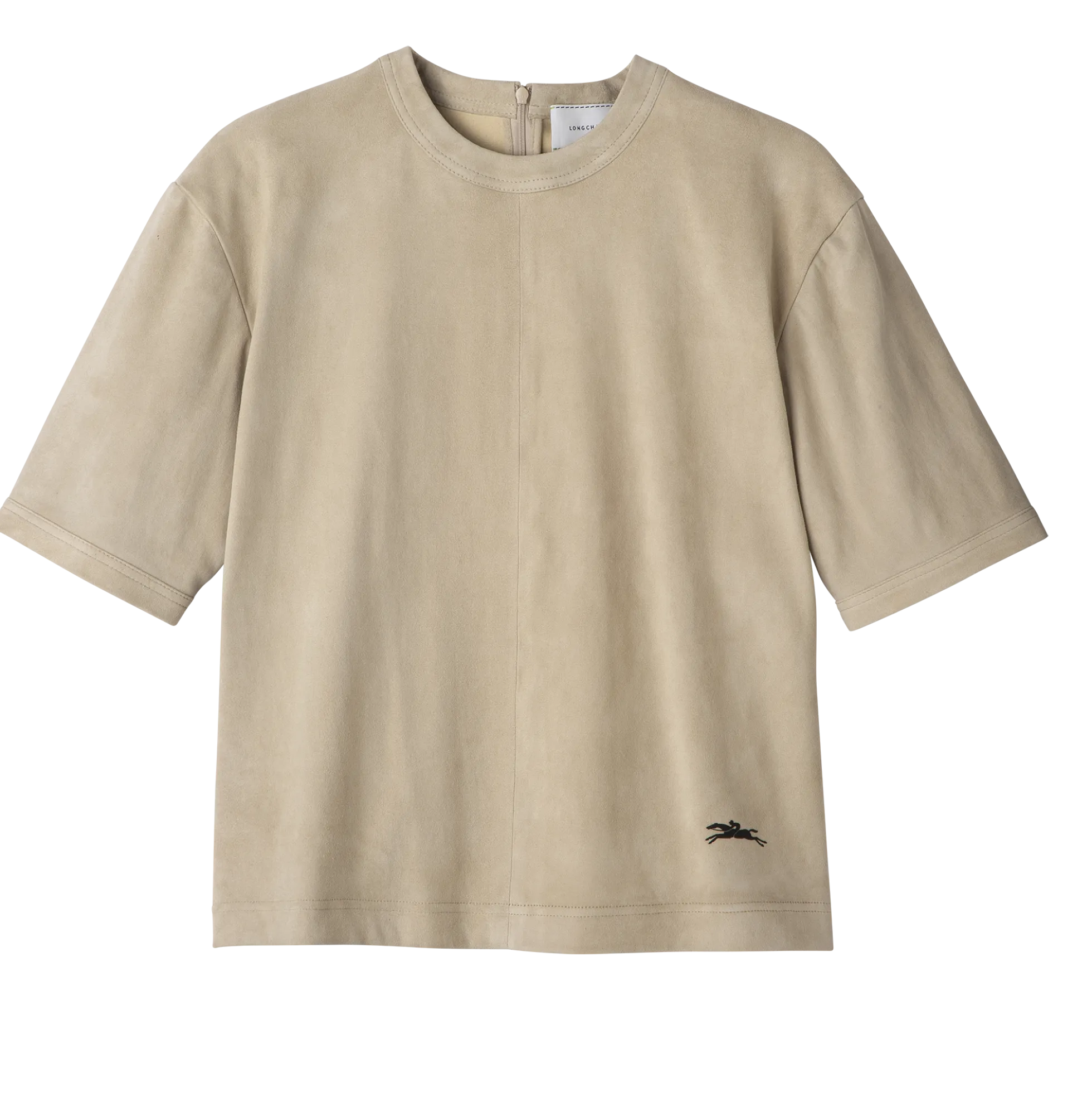 Tee-shirt en cuir
